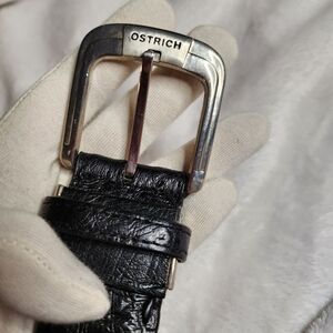 Host Pick Ostrich belt 🇮🇹 Italy size 30-33